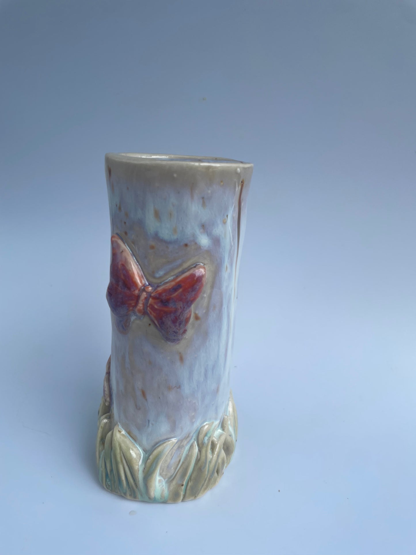 Bud Vase - Butterflies