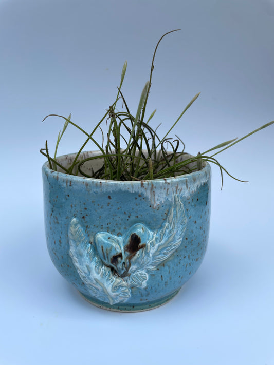 Planter - Feather & Eggs