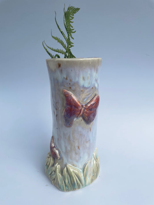 Bud Vase - Butterflies