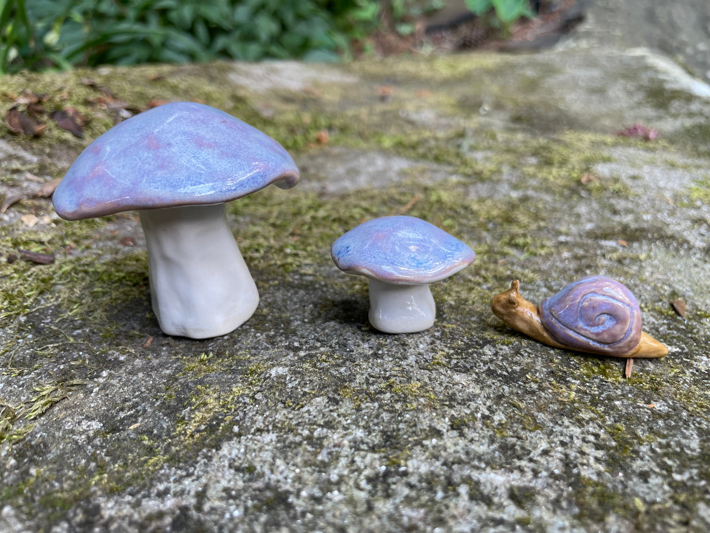 Mushroom & Snail Set