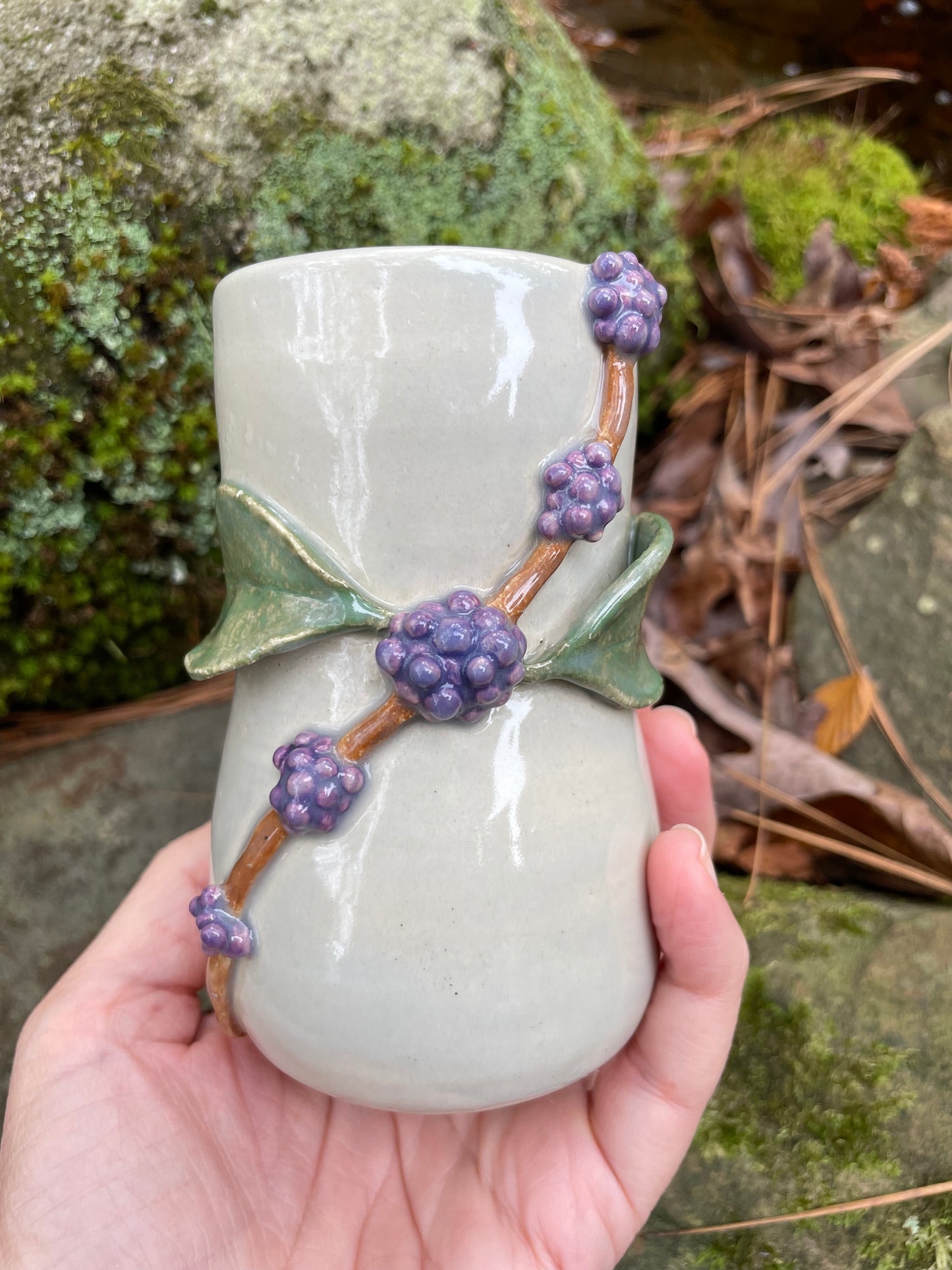 Beautyberry Vase